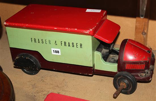 Toy ride on truck